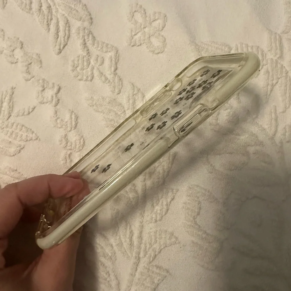 Kate Spade floral clean iPhone case!